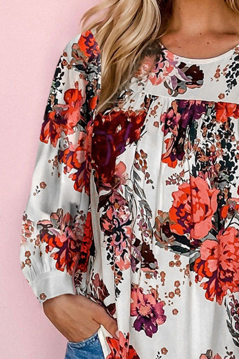 Floral Print Blouse