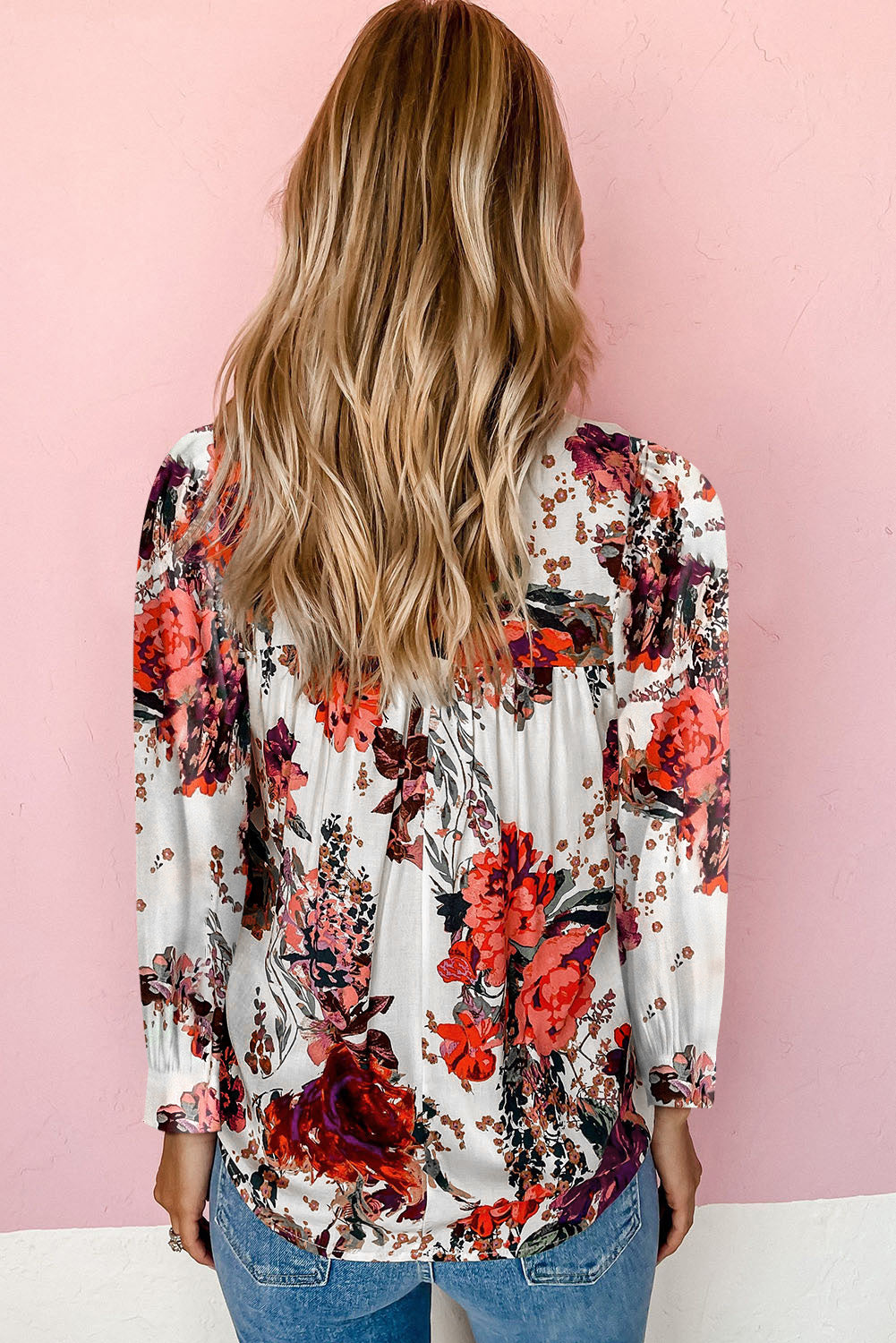 Floral Print Blouse