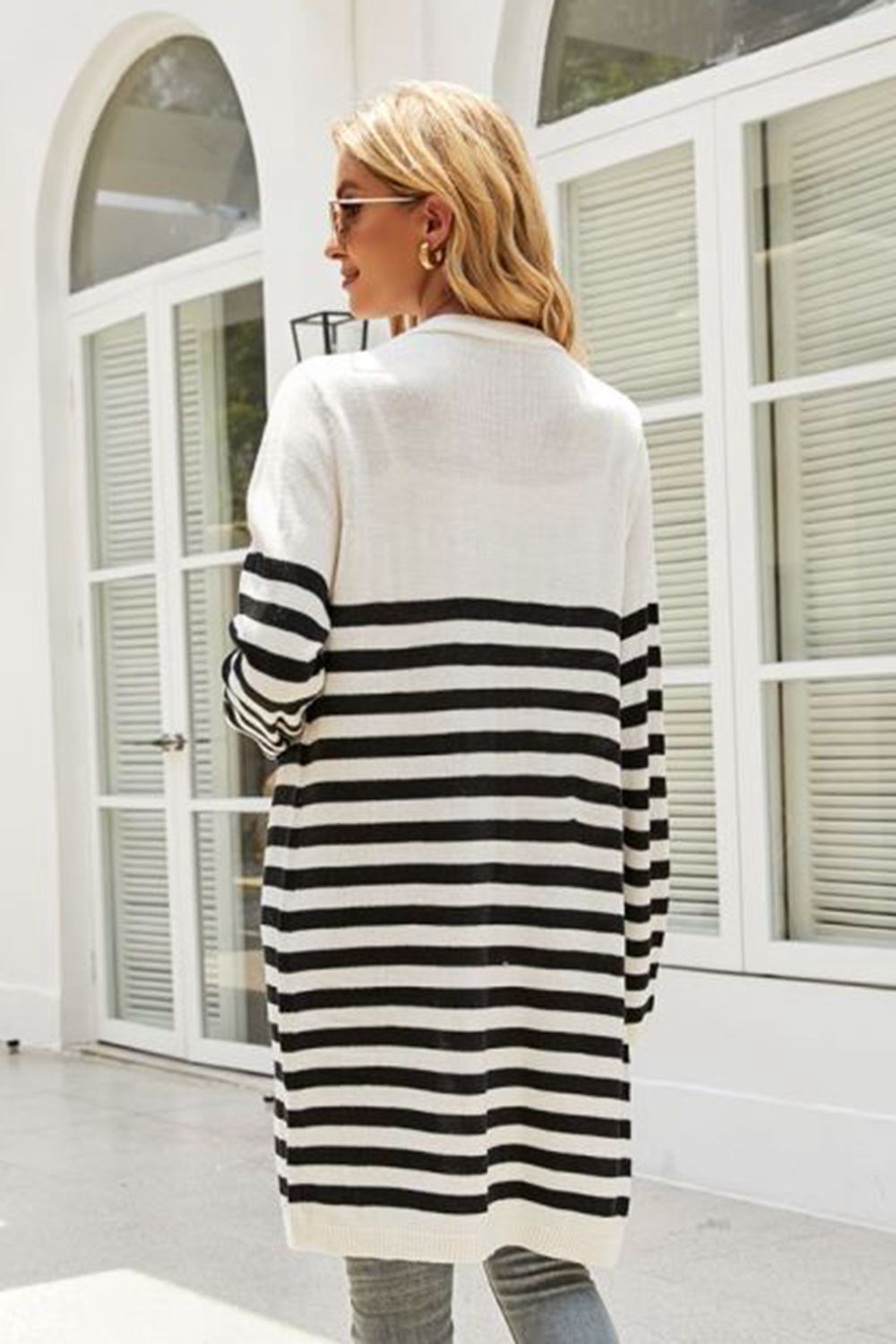 Striped Cardigan